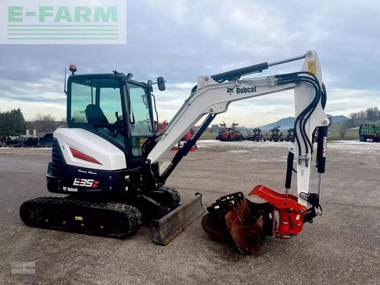 Bobcat e35z - Minibagger: das Bild 1 Bobcat e35z - Minibagger: das Bild 1