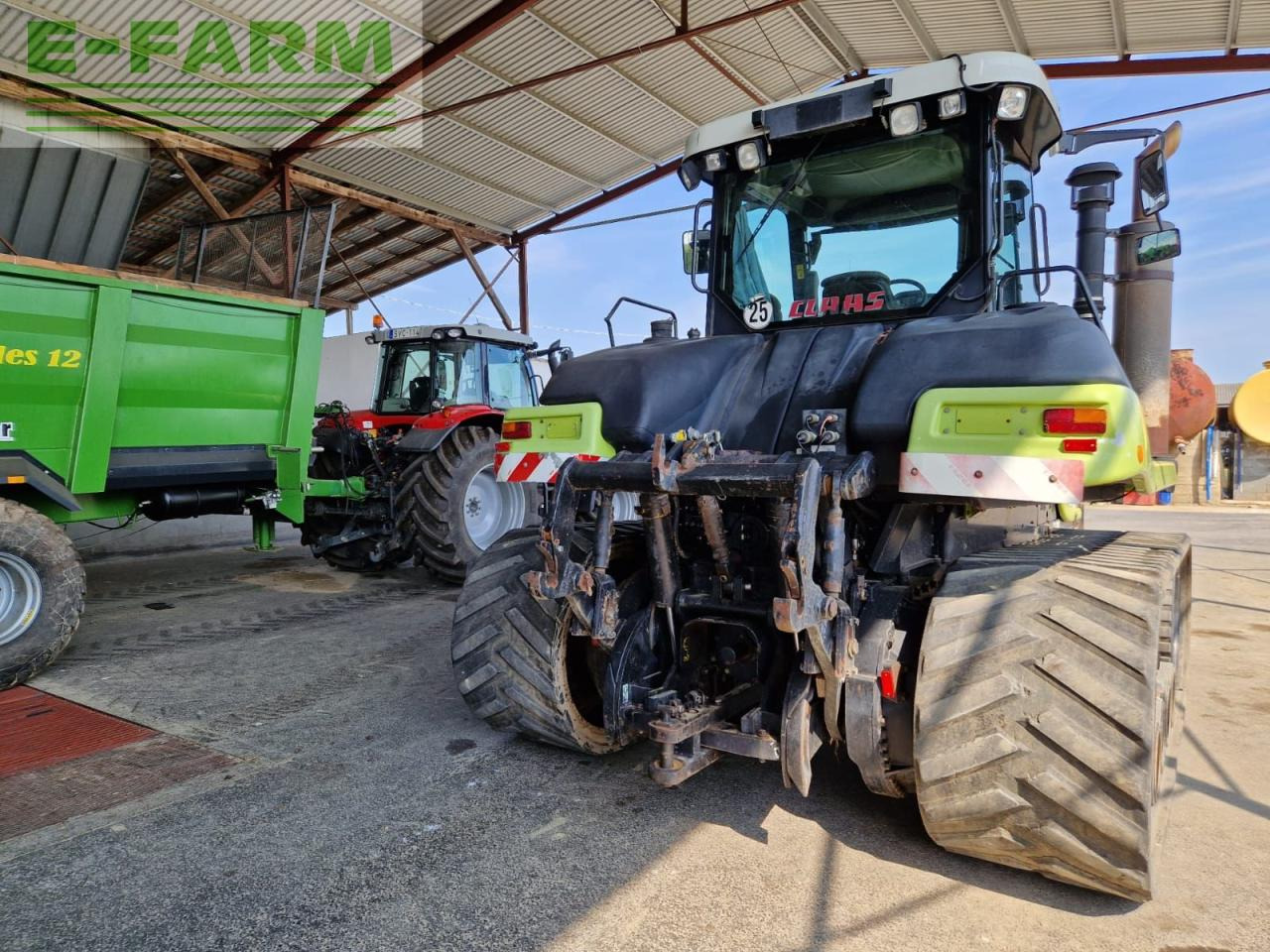 CLAAS Cat Challenger 75E - Traktor: das Bild 2 CLAAS Cat Challenger 75E - Traktor: das Bild 2