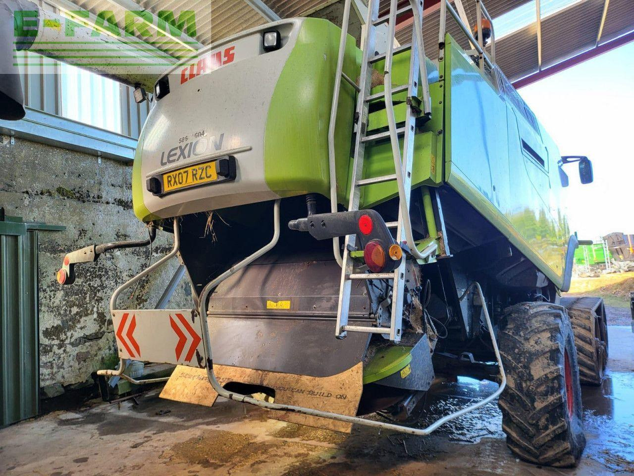CLAAS LEXION 580+ TT - Mähdrescher: das Bild 2 CLAAS LEXION 580+ TT - Mähdrescher: das Bild 2