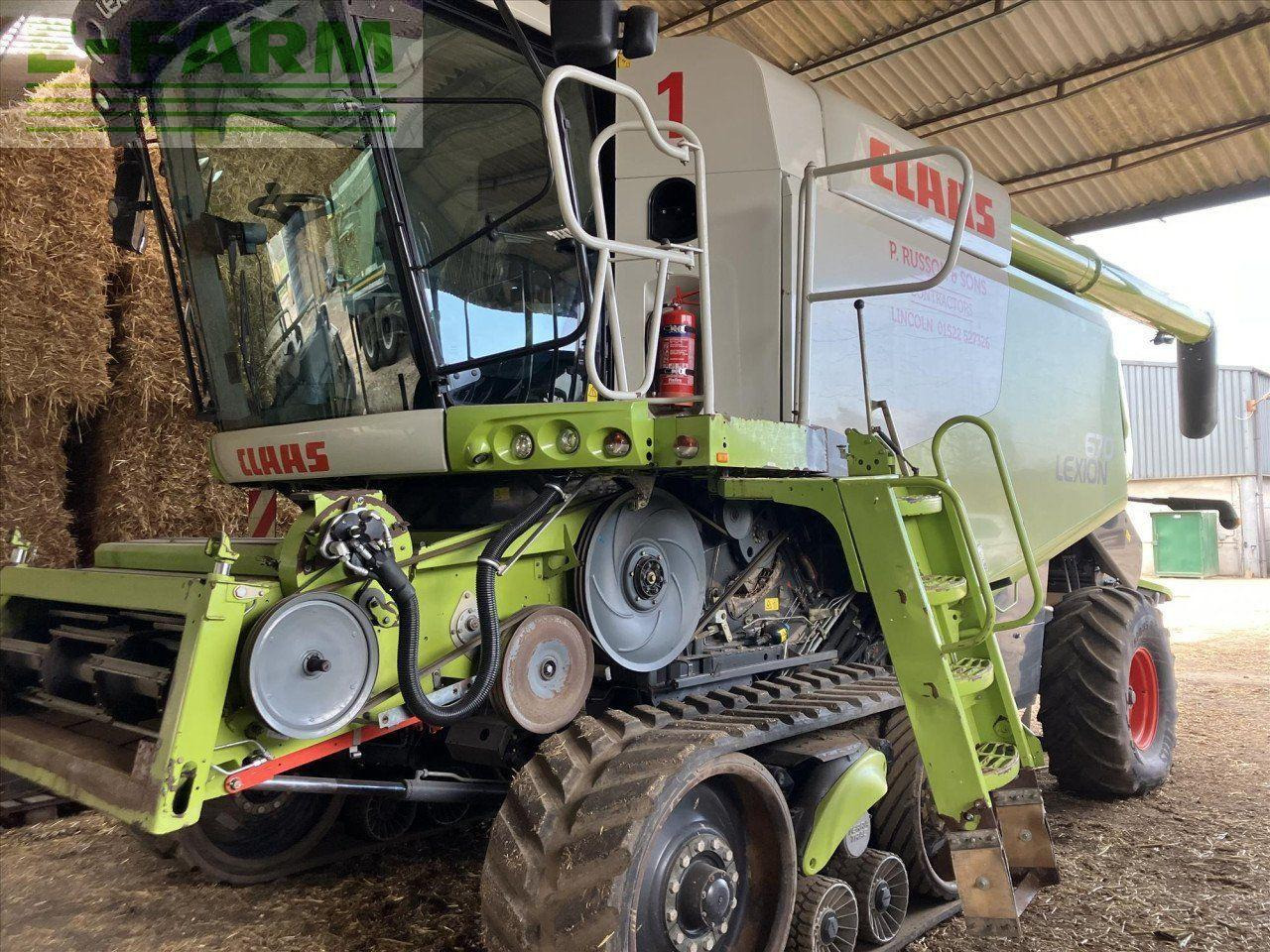 CLAAS LEXION 670 TT - Mähdrescher: das Bild 2 CLAAS LEXION 670 TT - Mähdrescher: das Bild 2