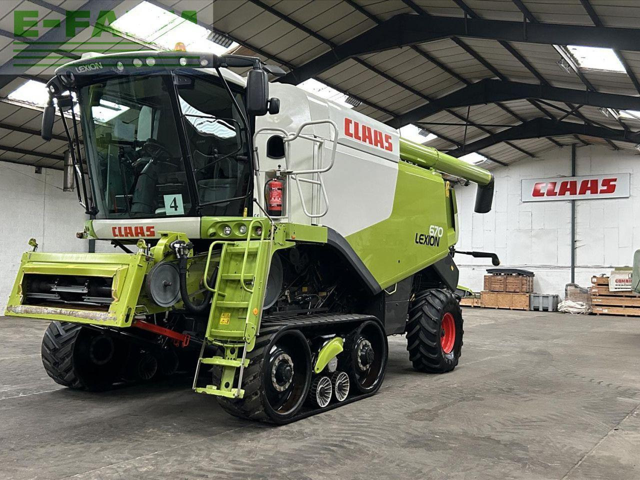 CLAAS USED 2016 LEXION 670TT C/W V770 VARIO CUTTERBAR (52804100) - Mähdrescher: das Bild 2 CLAAS USED 2016 LEXION 670TT C/W V770 VARIO CUTTERBAR (52804100) - Mähdrescher: das Bild 2