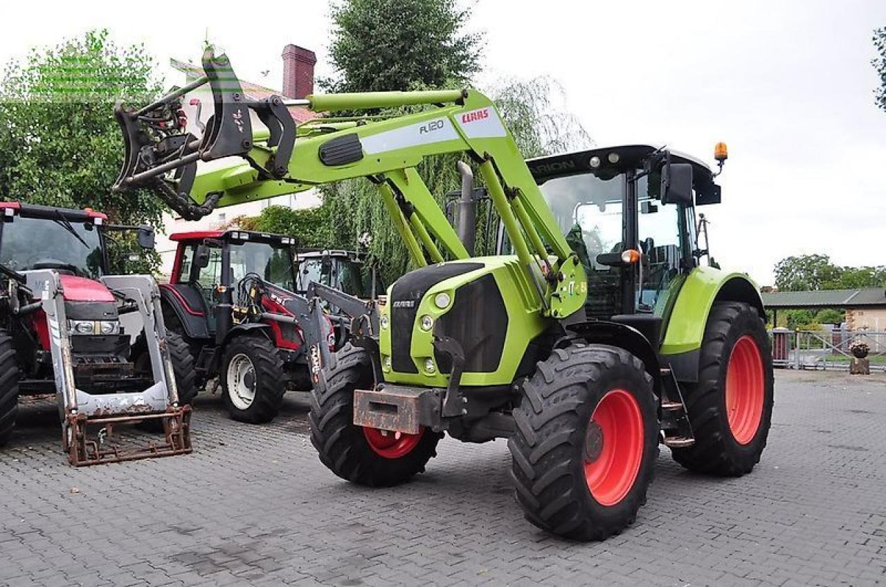 CLAAS arion 530 cis + claas fl120 CIS - Traktor: das Bild 1 CLAAS arion 530 cis + claas fl120 CIS - Traktor: das Bild 1