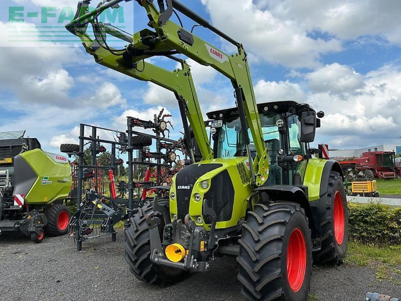 CLAAS arion 550 cis+ CIS - Traktor: das Bild 2 CLAAS arion 550 cis+ CIS - Traktor: das Bild 2