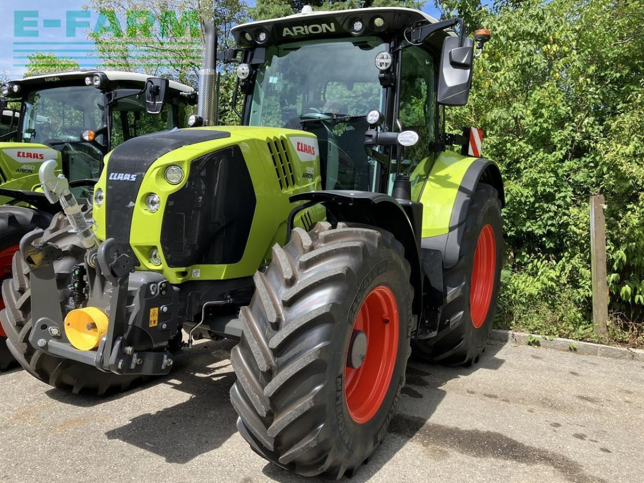 CLAAS arion 550 cmatic cebis CMATIC CEBIS - Traktor: das Bild 2 CLAAS arion 550 cmatic cebis CMATIC CEBIS - Traktor: das Bild 2