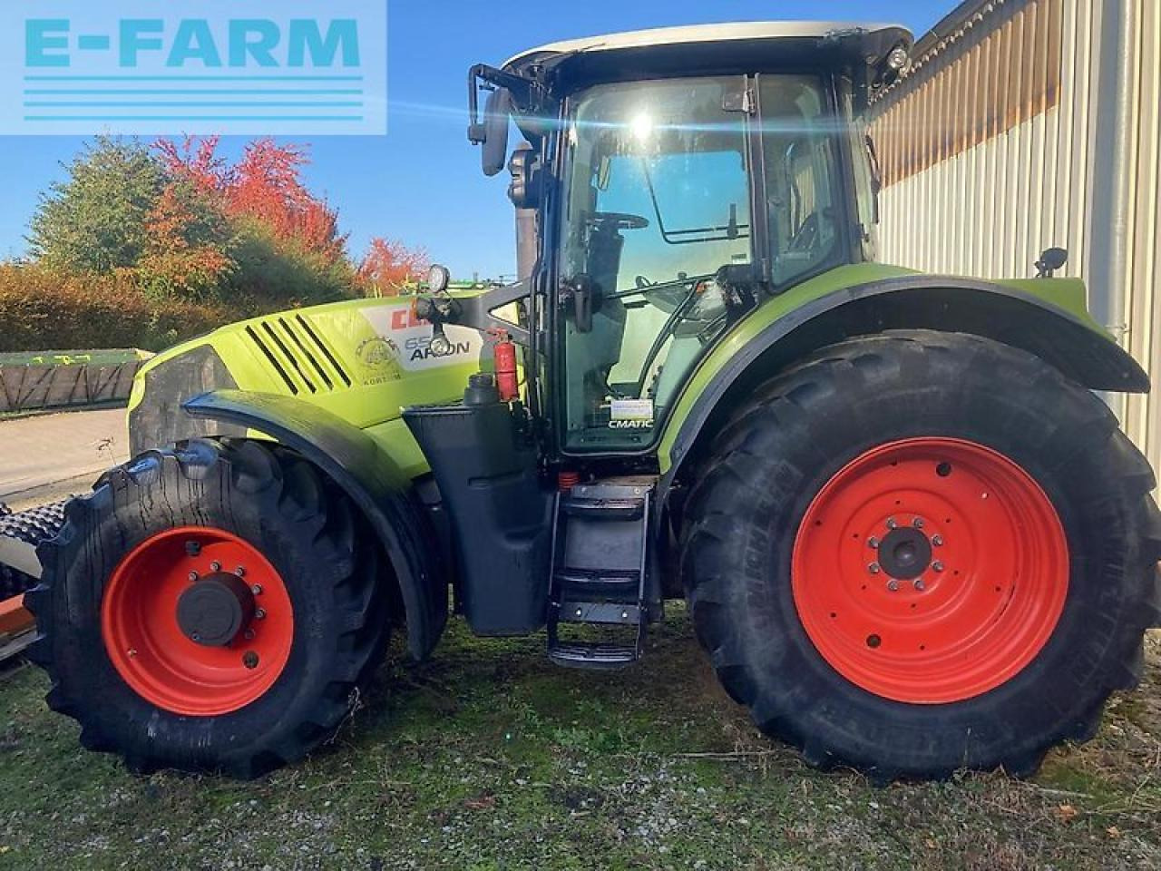CLAAS arion 650 cmatic CMATIC - Traktor: das Bild 1 CLAAS arion 650 cmatic CMATIC - Traktor: das Bild 1