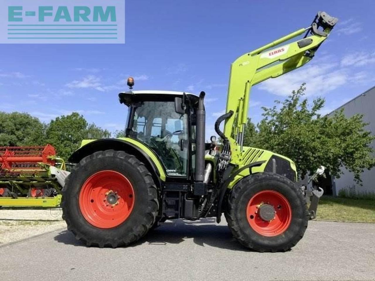 CLAAS arion 650 cmatic cebis+fl150 CMATIC CEBIS - Traktor: das Bild 3 CLAAS arion 650 cmatic cebis+fl150 CMATIC CEBIS - Traktor: das Bild 3