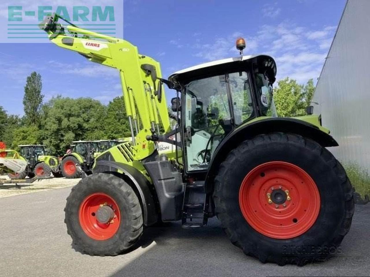 CLAAS arion 650 cmatic cebis+fl150 CMATIC CEBIS - Traktor: das Bild 5 CLAAS arion 650 cmatic cebis+fl150 CMATIC CEBIS - Traktor: das Bild 5