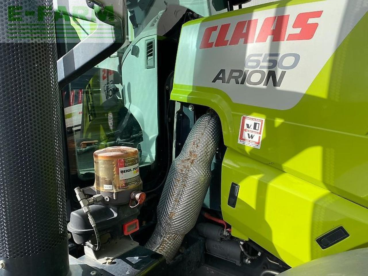 CLAAS arion 650 hexashift cis HEXASHIFT CIS - Traktor: das Bild 3 CLAAS arion 650 hexashift cis HEXASHIFT CIS - Traktor: das Bild 3