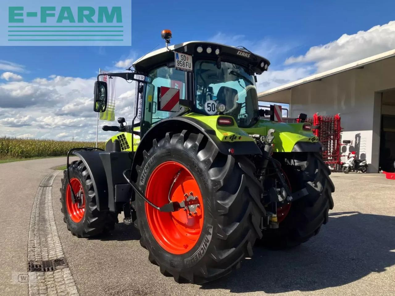 CLAAS arion 660 cmatic cebis CMATIC CEBIS - Traktor: das Bild 5 CLAAS arion 660 cmatic cebis CMATIC CEBIS - Traktor: das Bild 5