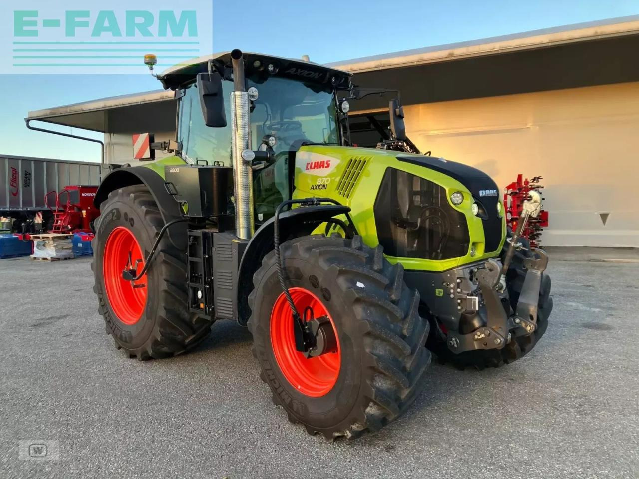 CLAAS axion 870 cmatic cebis CMATIC CEBIS - Traktor: das Bild 1 CLAAS axion 870 cmatic cebis CMATIC CEBIS - Traktor: das Bild 1