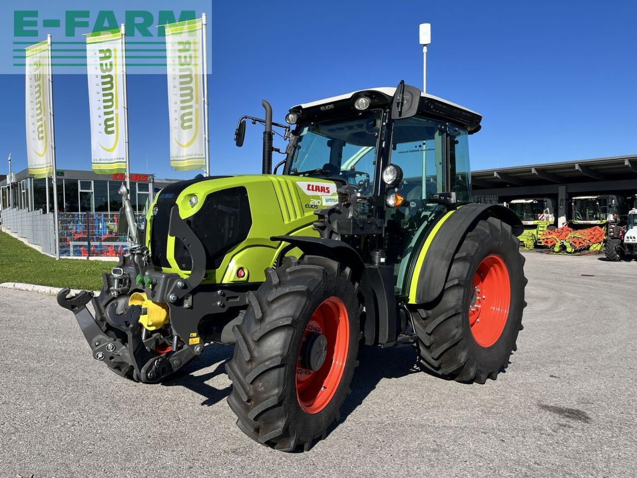 CLAAS elios 210 / lastschalt (gebrauchter elios 200) - Traktor: das Bild 2 CLAAS elios 210 / lastschalt (gebrauchter elios 200) - Traktor: das Bild 2
