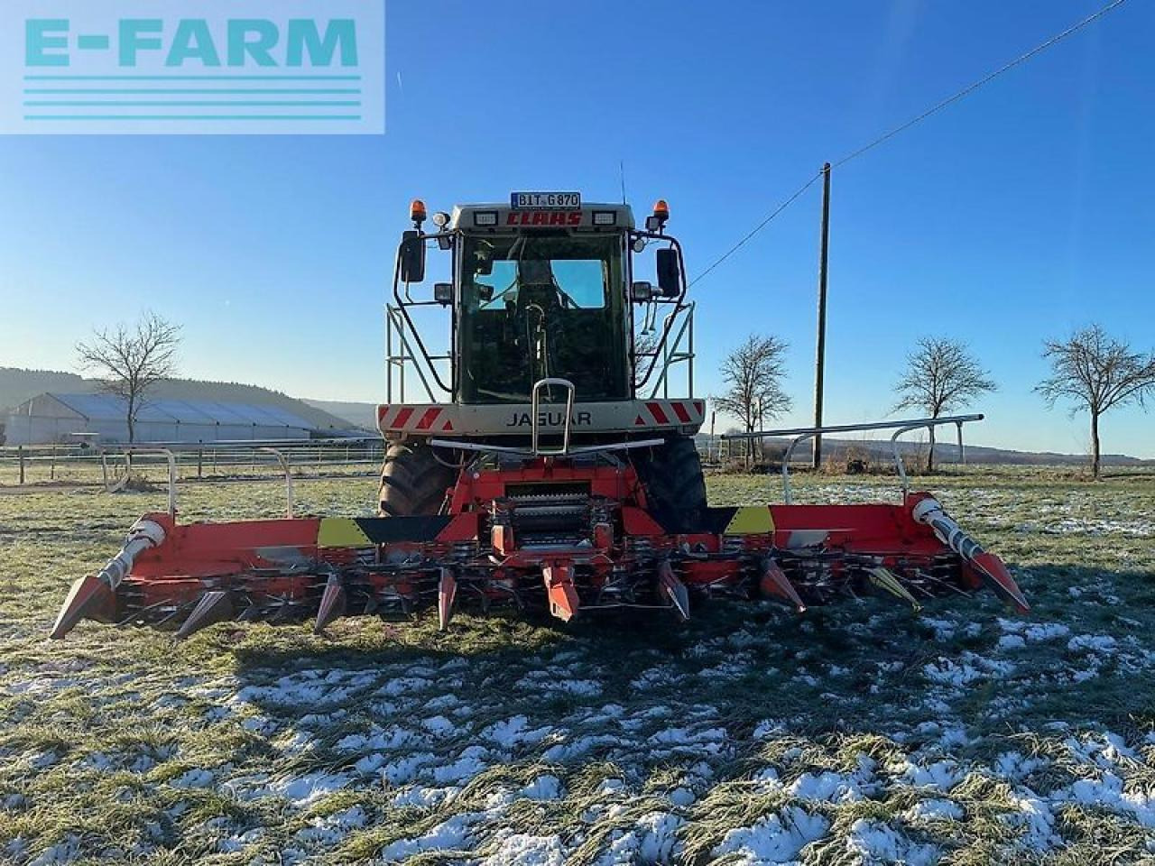 CLAAS jaguar 870 speedstar + kemper 360 plus + pick-up top! - Feldhäcksler: das Bild 3 CLAAS jaguar 870 speedstar + kemper 360 plus + pick-up top! - Feldhäcksler: das Bild 3