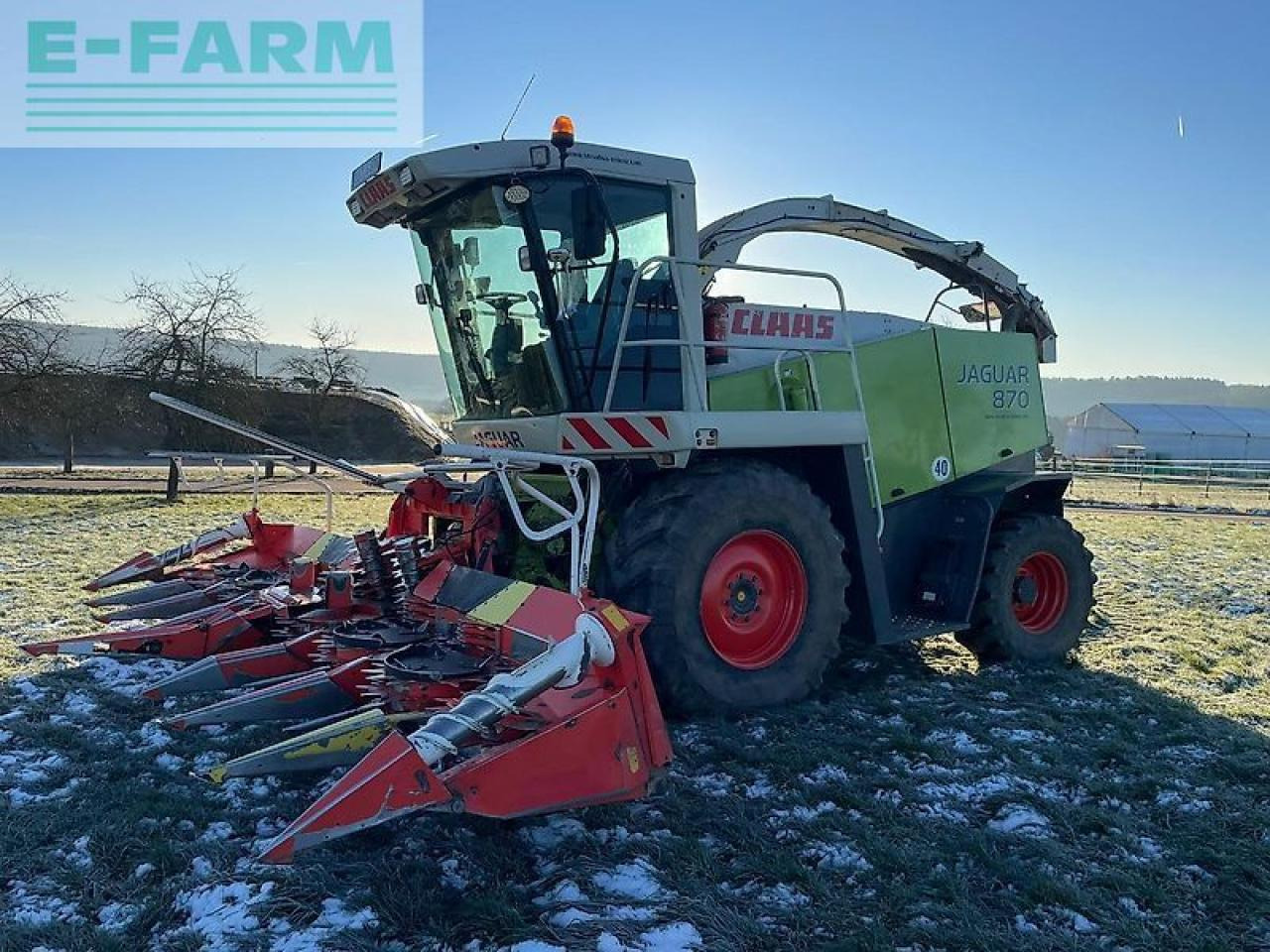 CLAAS jaguar 870 speedstar + kemper 360 plus + pick-up top! - Feldhäcksler: das Bild 5 CLAAS jaguar 870 speedstar + kemper 360 plus + pick-up top! - Feldhäcksler: das Bild 5