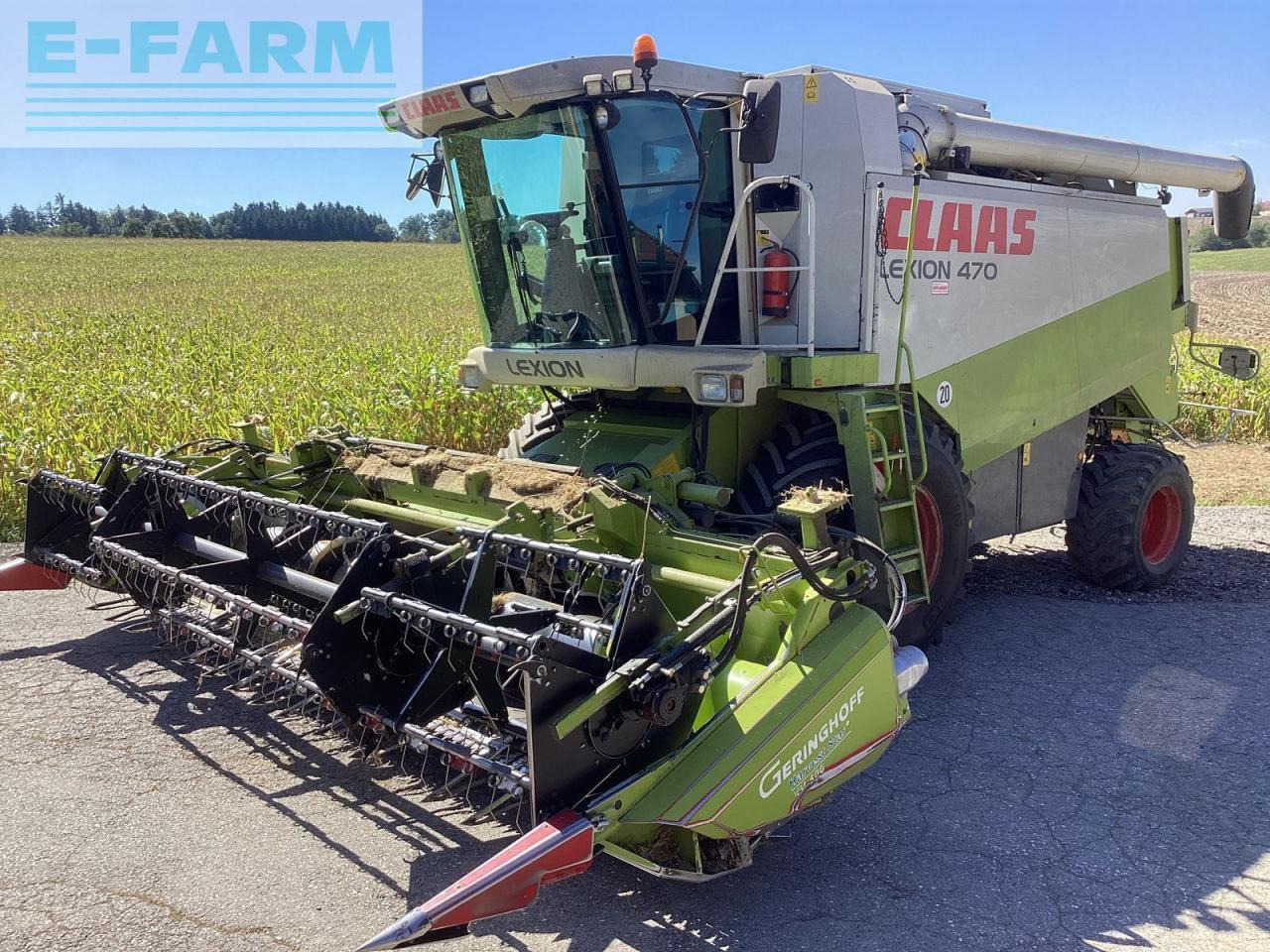 CLAAS lexion 470 evolution - Mähdrescher: das Bild 1 CLAAS lexion 470 evolution - Mähdrescher: das Bild 1