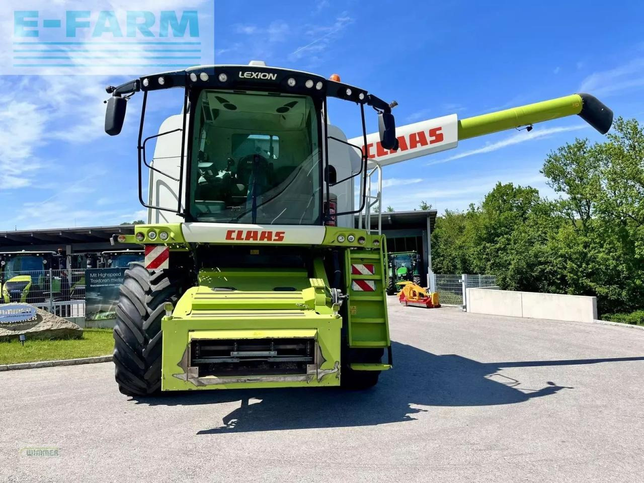 CLAAS lexion 620 - (gebrauchter lexion 600) - Mähdrescher: das Bild 2 CLAAS lexion 620 - (gebrauchter lexion 600) - Mähdrescher: das Bild 2