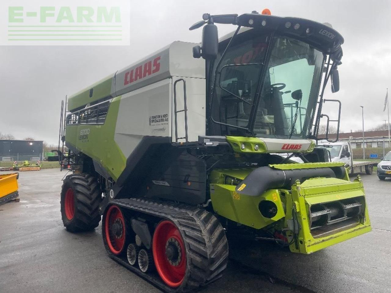 CLAAS lexion 8700 terra trac - Mähdrescher: das Bild 4 CLAAS lexion 8700 terra trac - Mähdrescher: das Bild 4