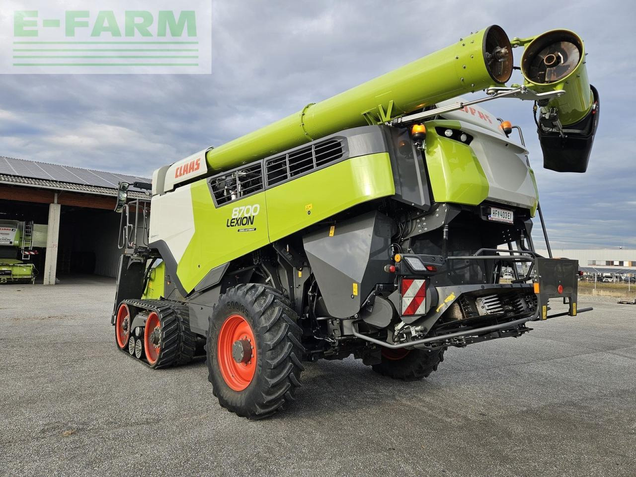 CLAAS lexion 8700tt 4wd cemos automatic - Mähdrescher: das Bild 4 CLAAS lexion 8700tt 4wd cemos automatic - Mähdrescher: das Bild 4