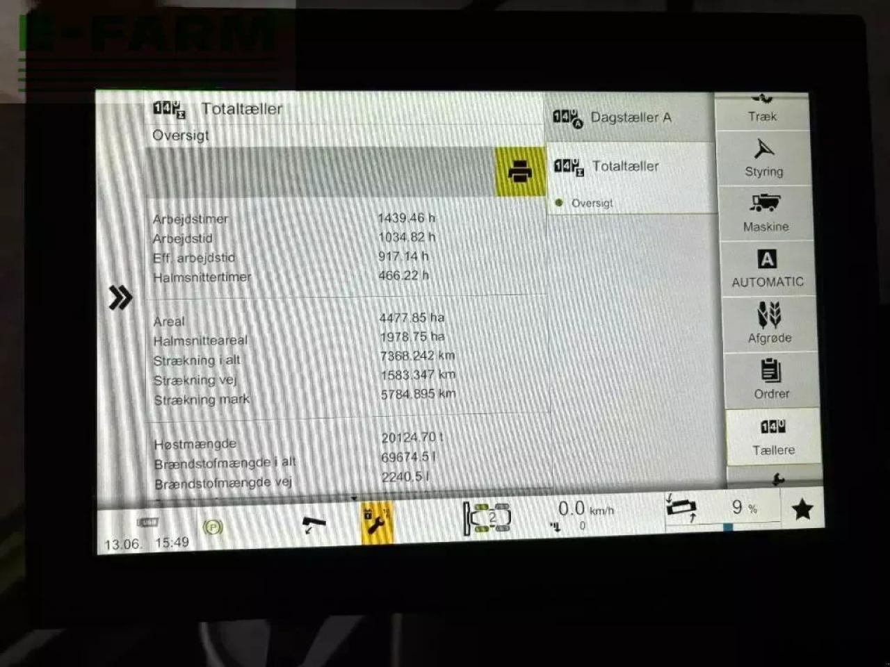 Mähdrescher CLAAS lexion 8800 tt 4 wd: das Bild 8