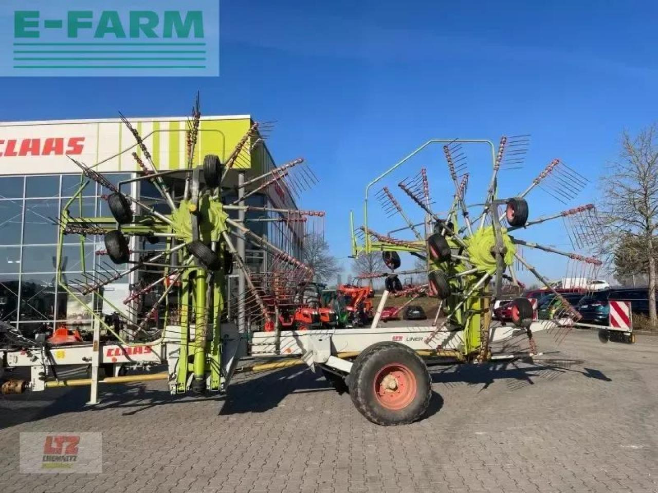 CLAAS liner 3600 - Heuwender/ Wenderechen: das Bild 2 CLAAS liner 3600 - Heuwender/ Wenderechen: das Bild 2