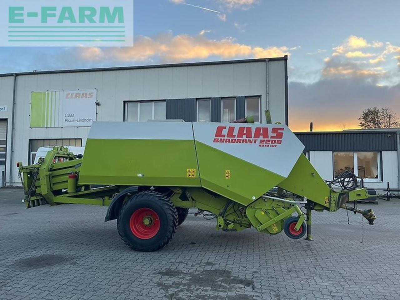 CLAAS quadrant 2200 rc - Packenpresse: das Bild 1 CLAAS quadrant 2200 rc - Packenpresse: das Bild 1