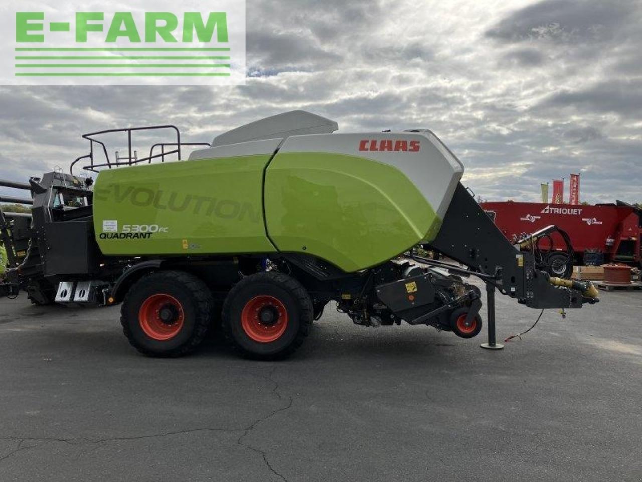 CLAAS quadrant 5300 fc ta - Packenpresse: das Bild 1 CLAAS quadrant 5300 fc ta - Packenpresse: das Bild 1