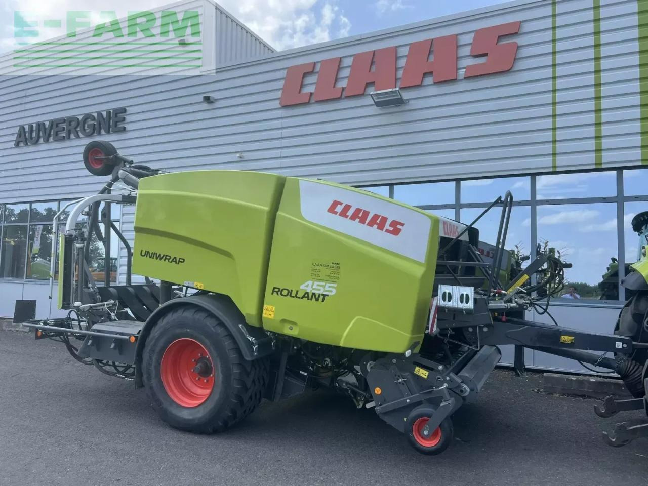 CLAAS rollant 455 rc uniwrap - Packenpresse: das Bild 1 CLAAS rollant 455 rc uniwrap - Packenpresse: das Bild 1