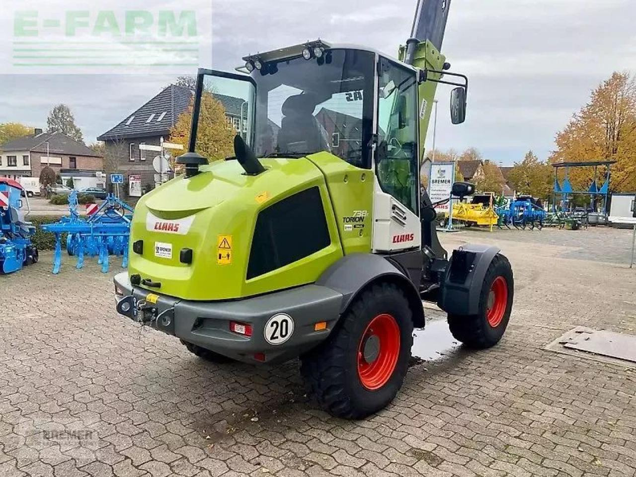 CLAAS torion 738 t, sinus, 40 km/h, technikjahr 2024 - Teleskoplader: das Bild 5 CLAAS torion 738 t, sinus, 40 km/h, technikjahr 2024 - Teleskoplader: das Bild 5