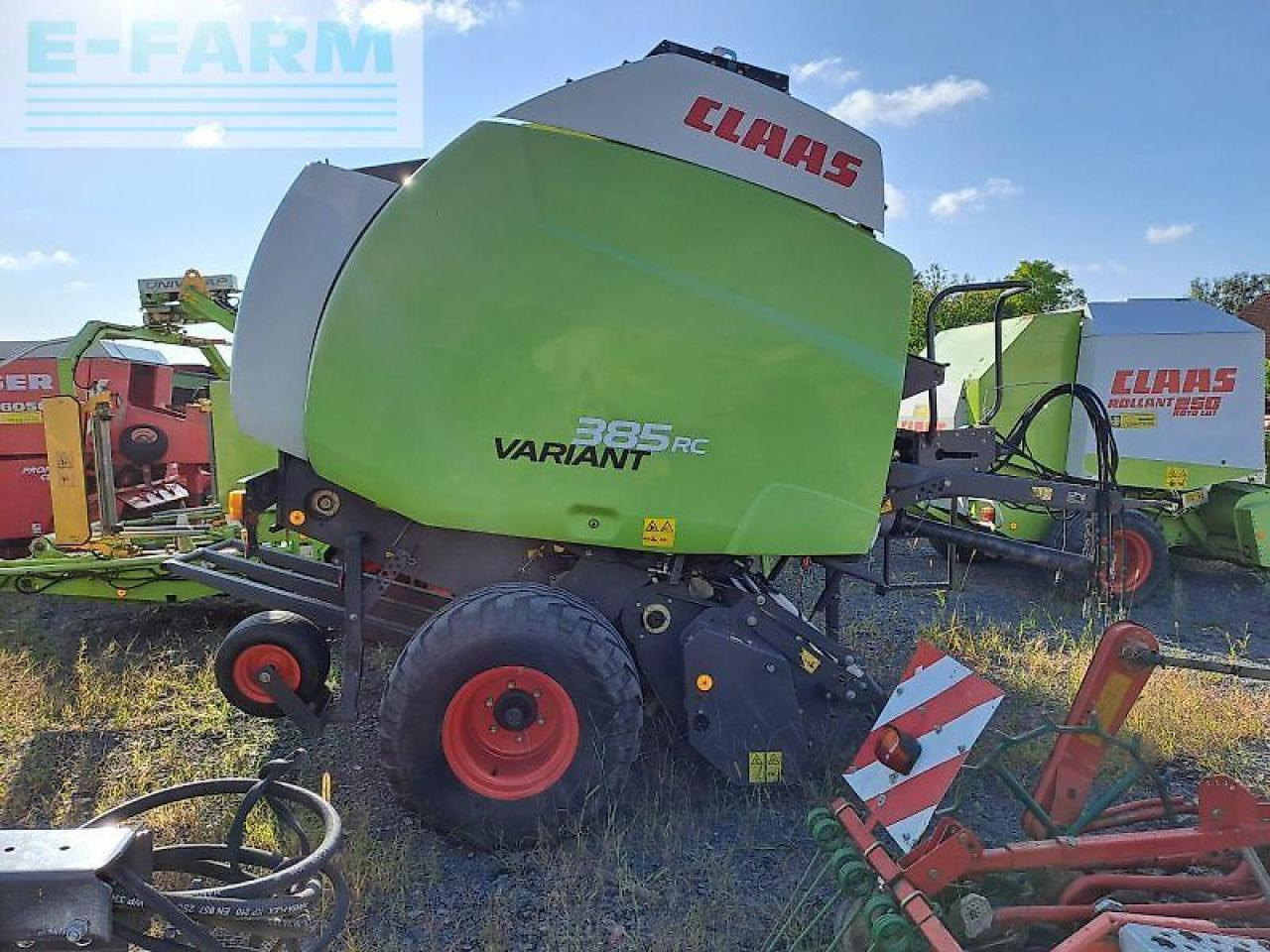 CLAAS variant 385 rc - Packenpresse: das Bild 1 CLAAS variant 385 rc - Packenpresse: das Bild 1