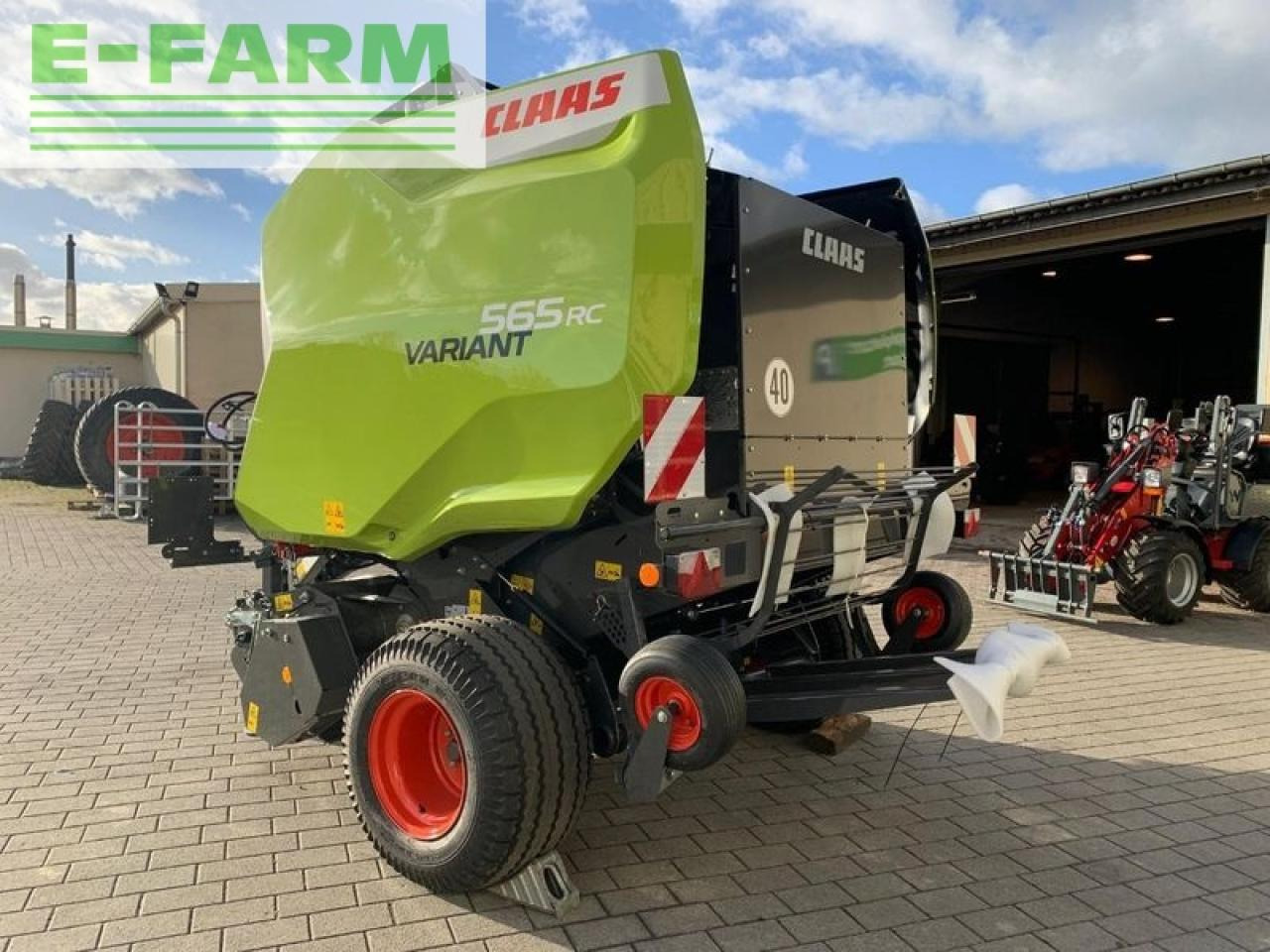 CLAAS variant 565 rc pro - Packenpresse: das Bild 3 CLAAS variant 565 rc pro - Packenpresse: das Bild 3