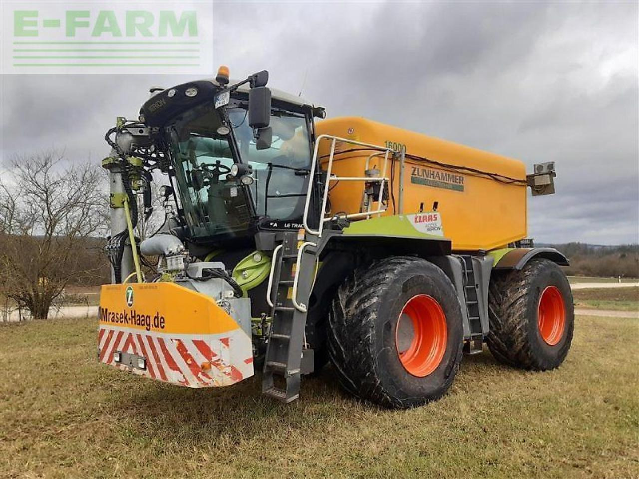 CLAAS xerion 4000 saddle trac SADDLE TRAC - Selbstfahrspritze: das Bild 2 CLAAS xerion 4000 saddle trac SADDLE TRAC - Selbstfahrspritze: das Bild 2