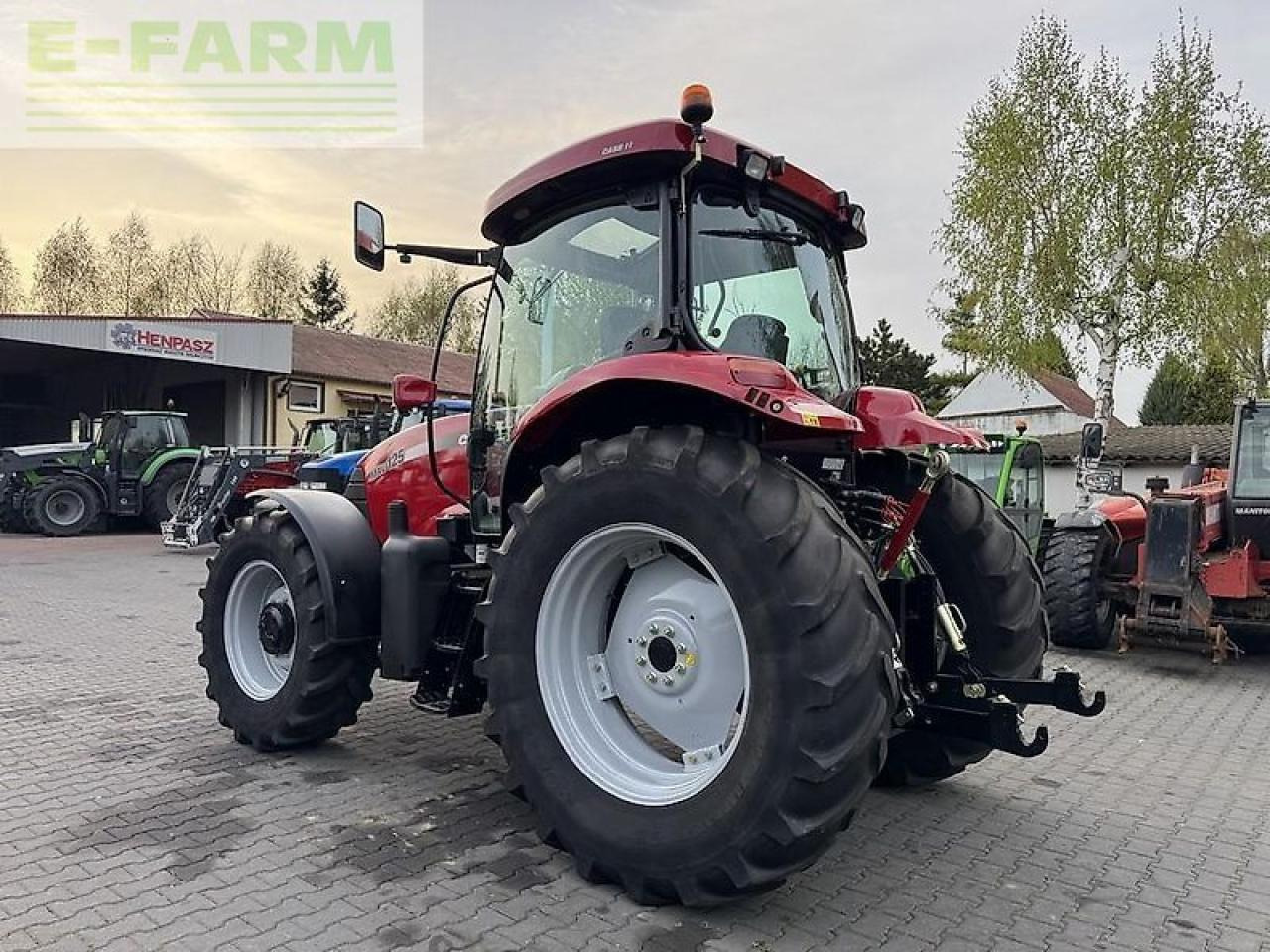 Traktor Case-IH mxu 125 maxxum: das Bild 8