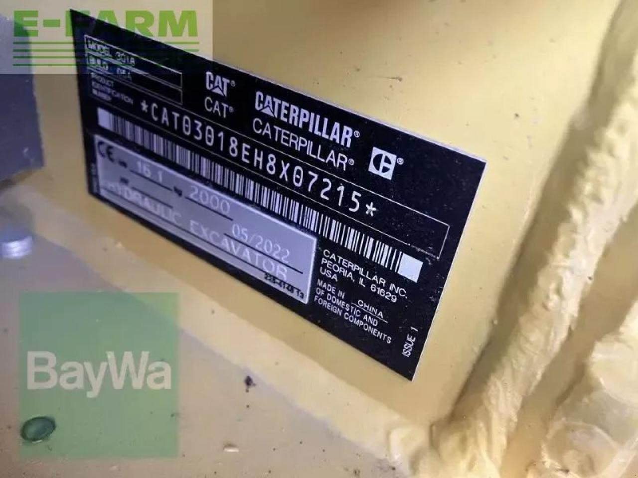 Minibagger Caterpillar 301.8-05a: das Bild 12 Minibagger Caterpillar 301.8-05a: das Bild 12