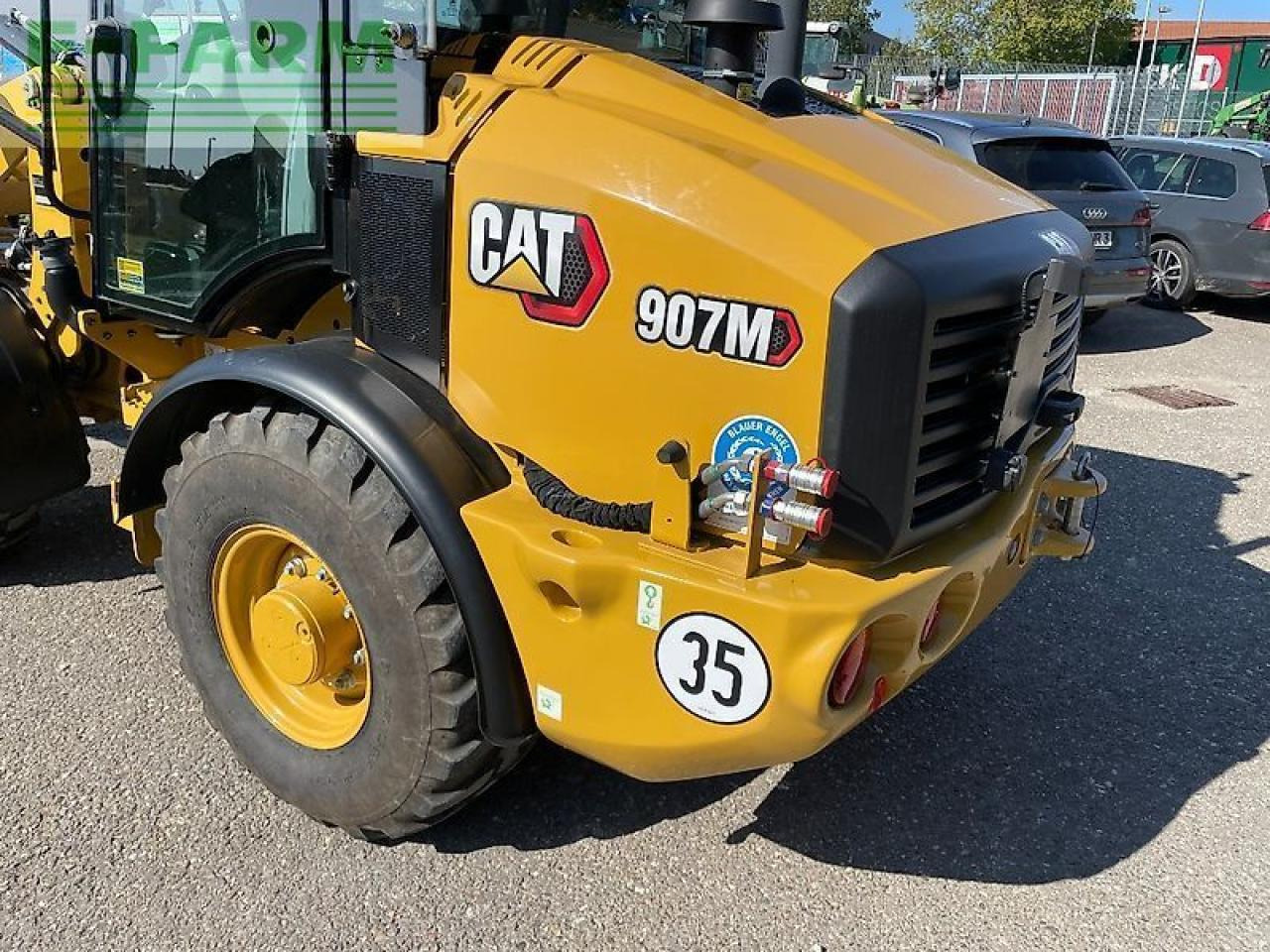 Minibagger Caterpillar 907m: das Bild 7