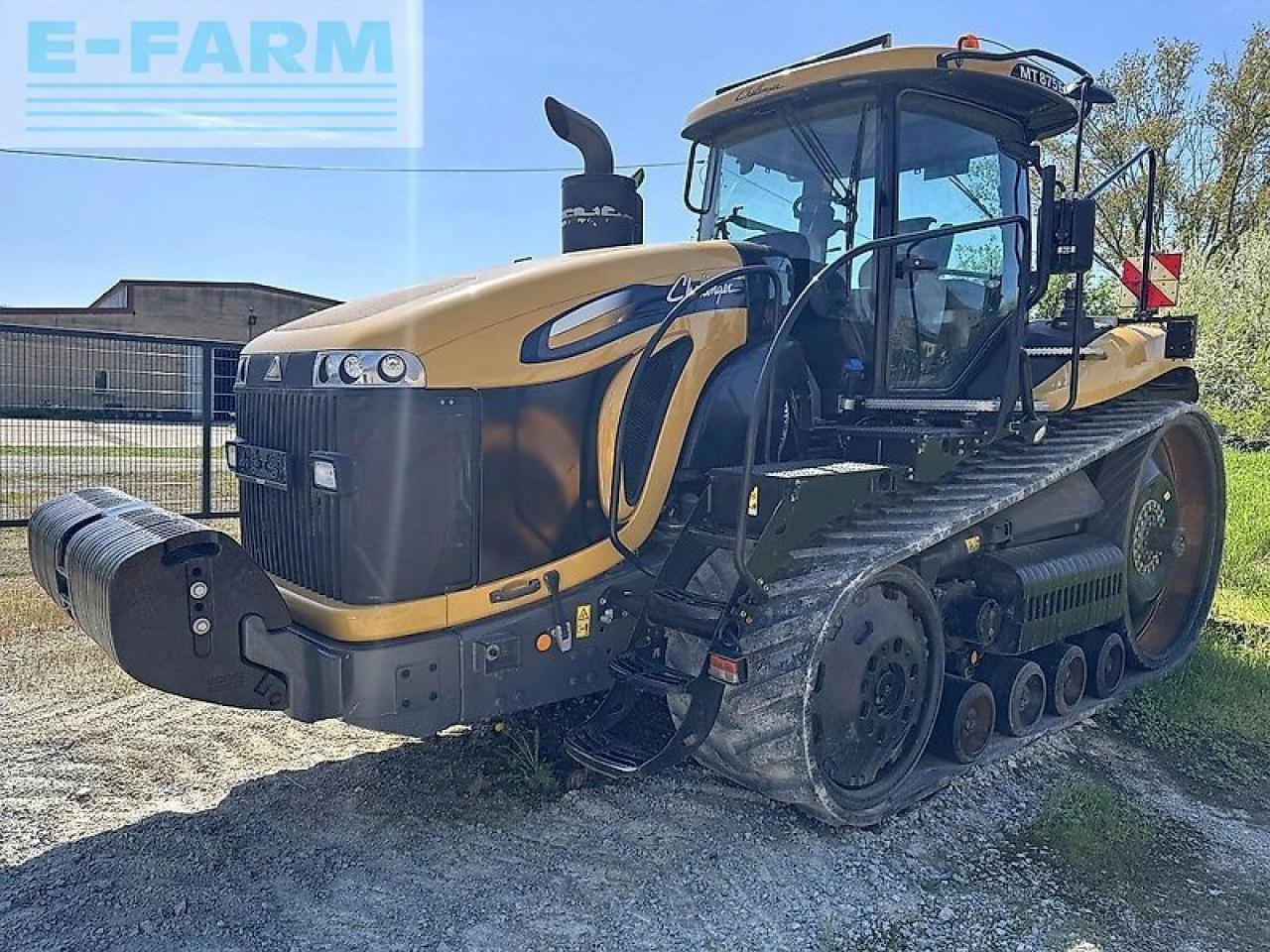Challenger mt 875 e - Traktor: das Bild 1 Challenger mt 875 e - Traktor: das Bild 1
