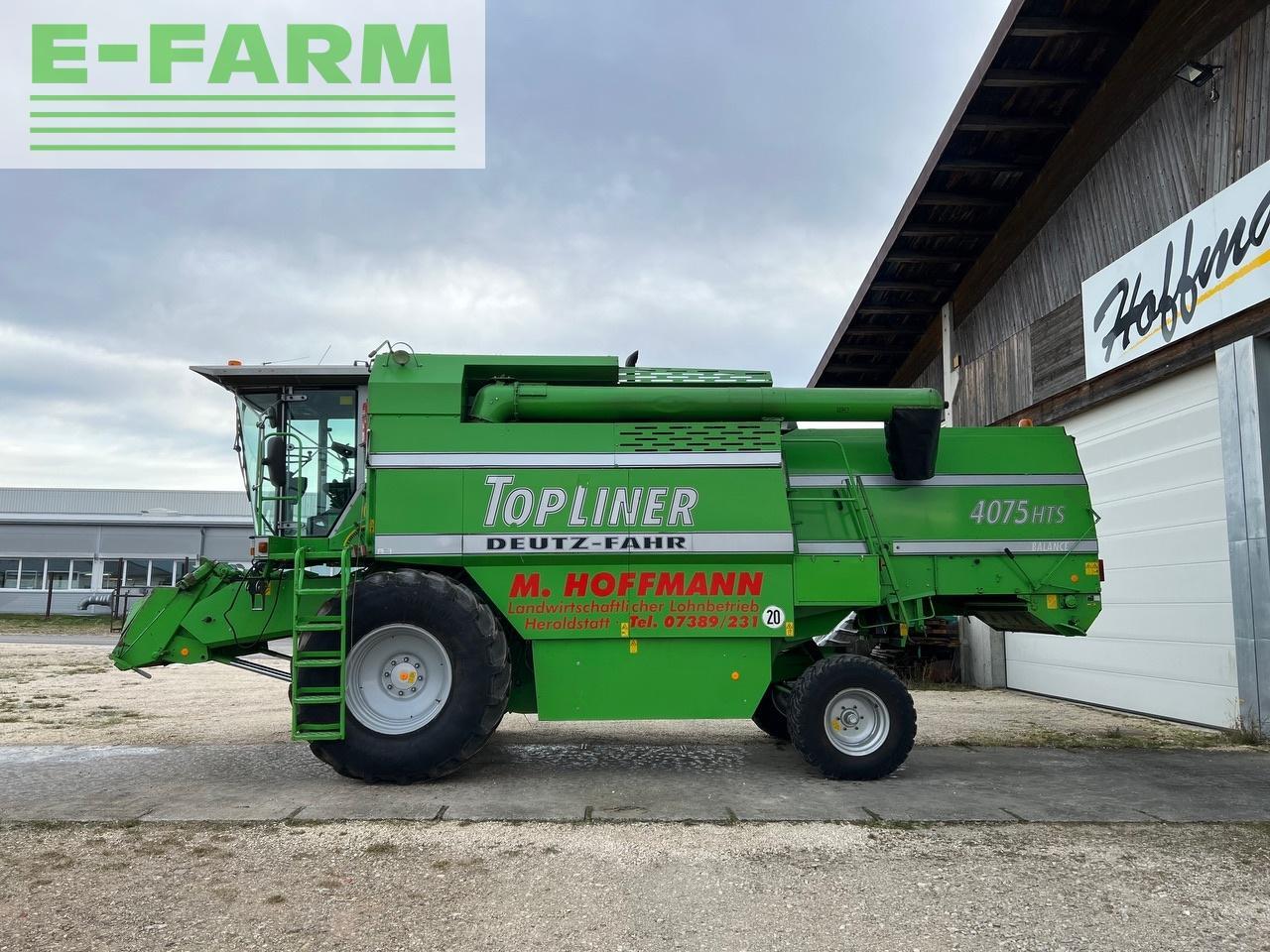 Deutz-Fahr Topliner 4075 - Mähdrescher: das Bild 2 Deutz-Fahr Topliner 4075 - Mähdrescher: das Bild 2