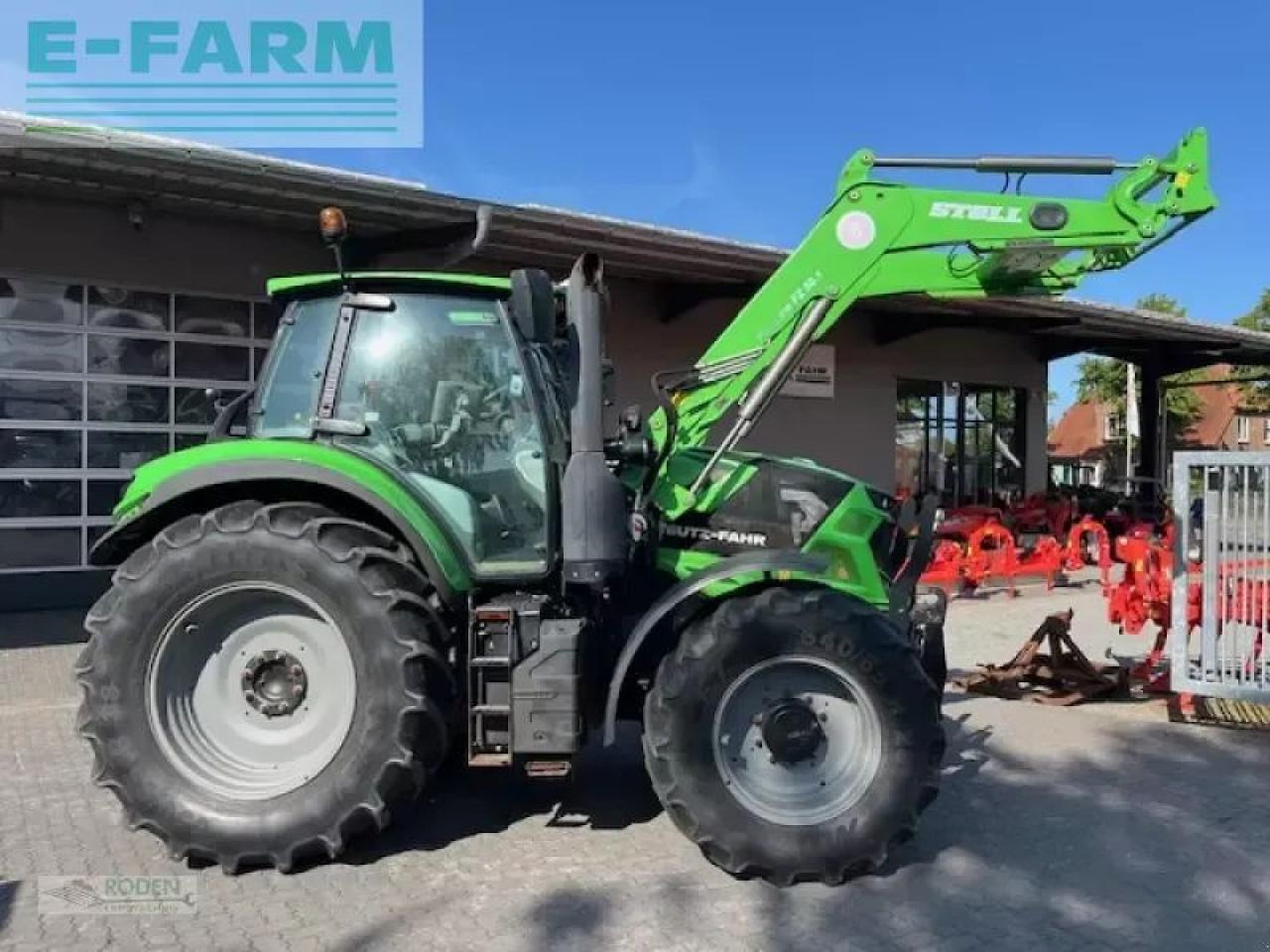 Deutz-Fahr agrotron 6165.4 ttv TTV - Traktor: das Bild 4 Deutz-Fahr agrotron 6165.4 ttv TTV - Traktor: das Bild 4