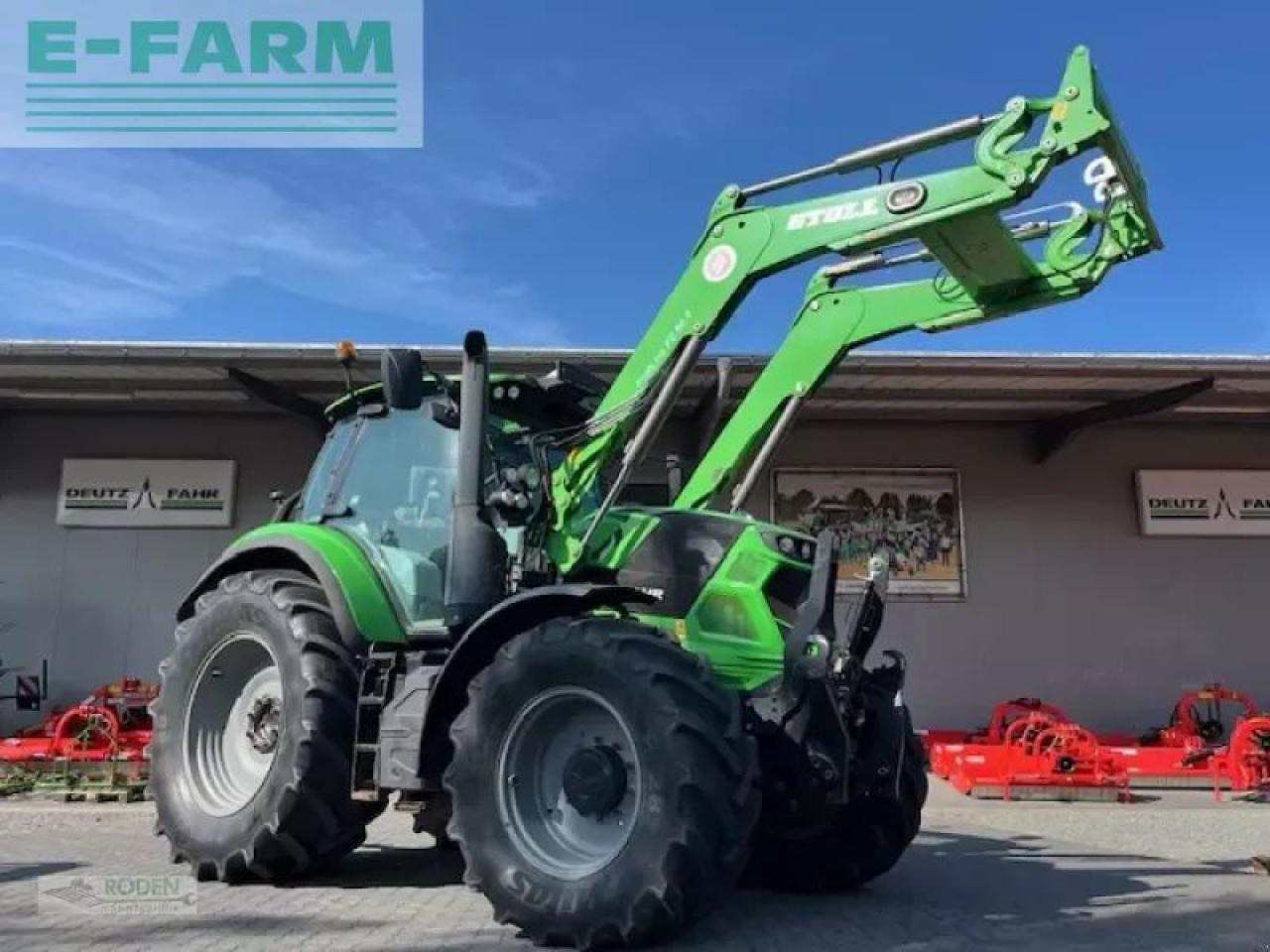 Deutz-Fahr agrotron 6165.4 ttv TTV - Traktor: das Bild 1 Deutz-Fahr agrotron 6165.4 ttv TTV - Traktor: das Bild 1