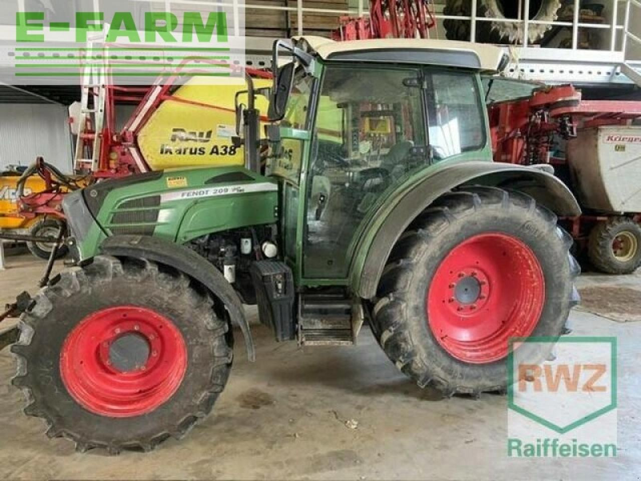 Fendt 209 vario - Traktor: das Bild 1 Fendt 209 vario - Traktor: das Bild 1