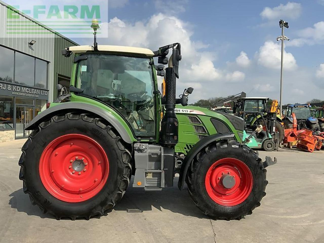 Fendt 513 power tractor (st23089) - Traktor: das Bild 1 Fendt 513 power tractor (st23089) - Traktor: das Bild 1