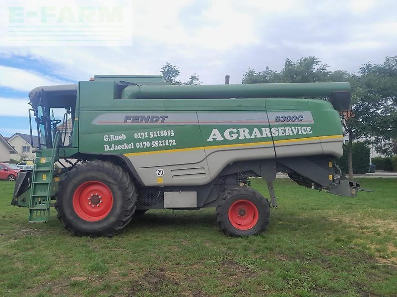 Fendt 6300c - Mähdrescher: das Bild 3 Fendt 6300c - Mähdrescher: das Bild 3
