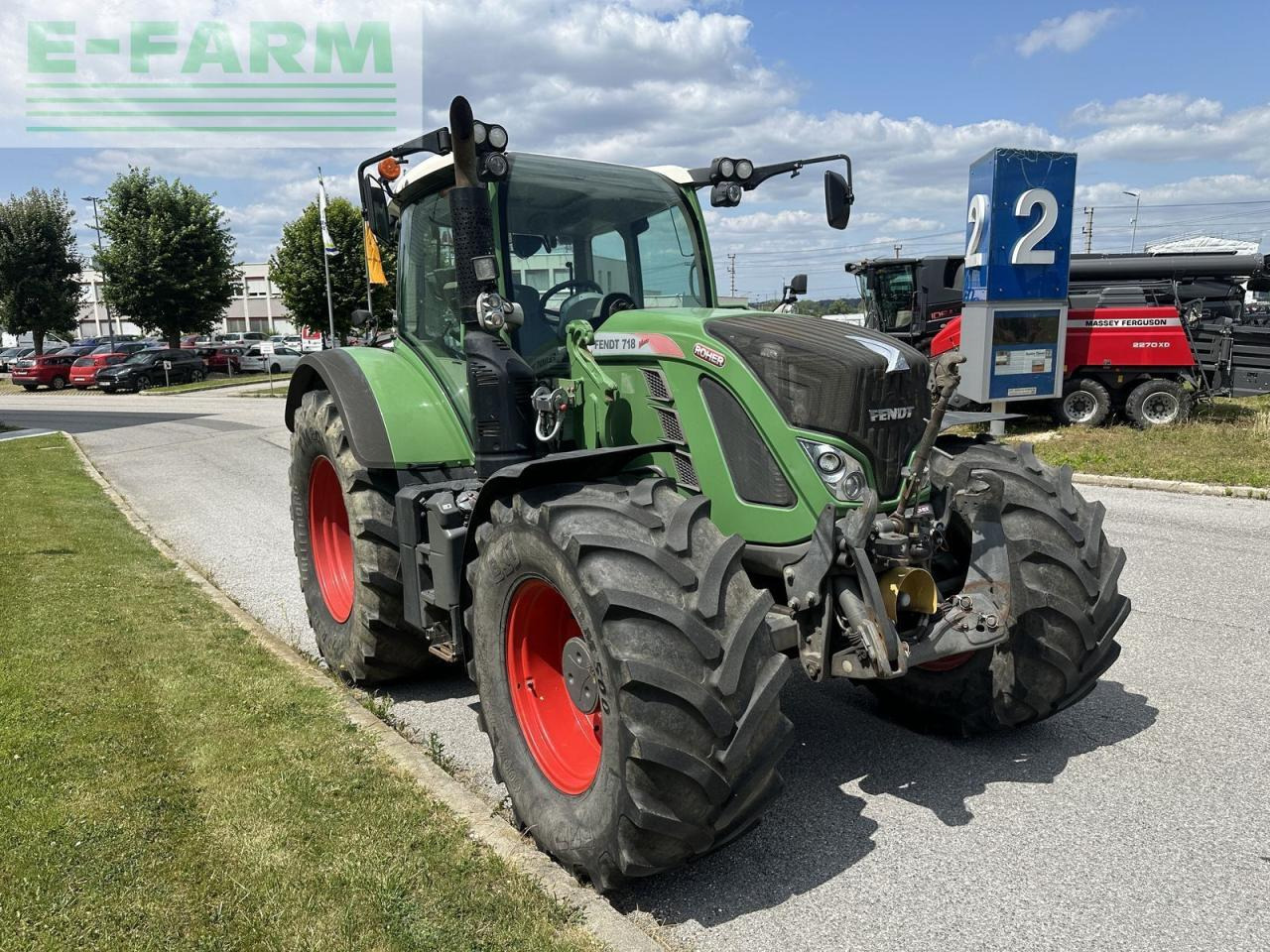 Fendt fendt 718 vario - Traktor: das Bild 1 Fendt fendt 718 vario - Traktor: das Bild 1
