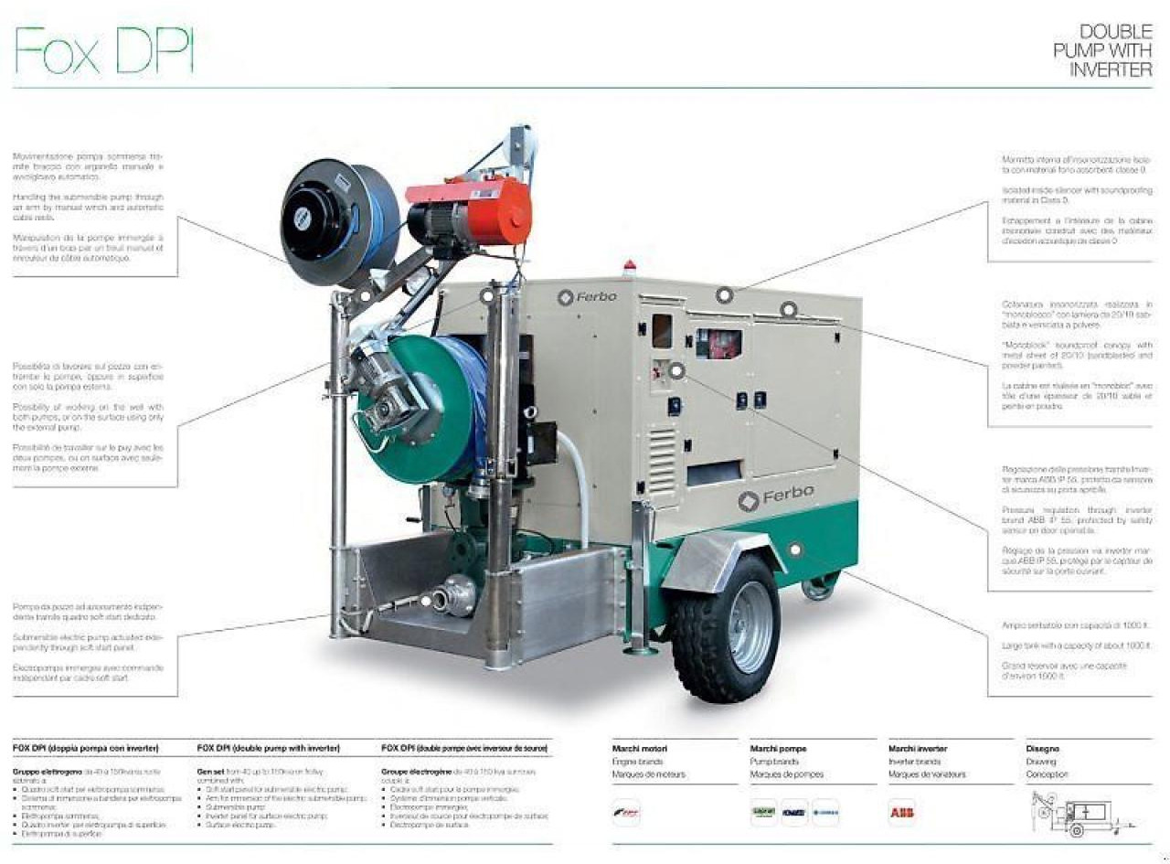 Fiat Agri fox mit u-pumpe 40kva 50m3/h - Beregnungstechnik: das Bild 1 Fiat Agri fox mit u-pumpe 40kva 50m3/h - Beregnungstechnik: das Bild 1