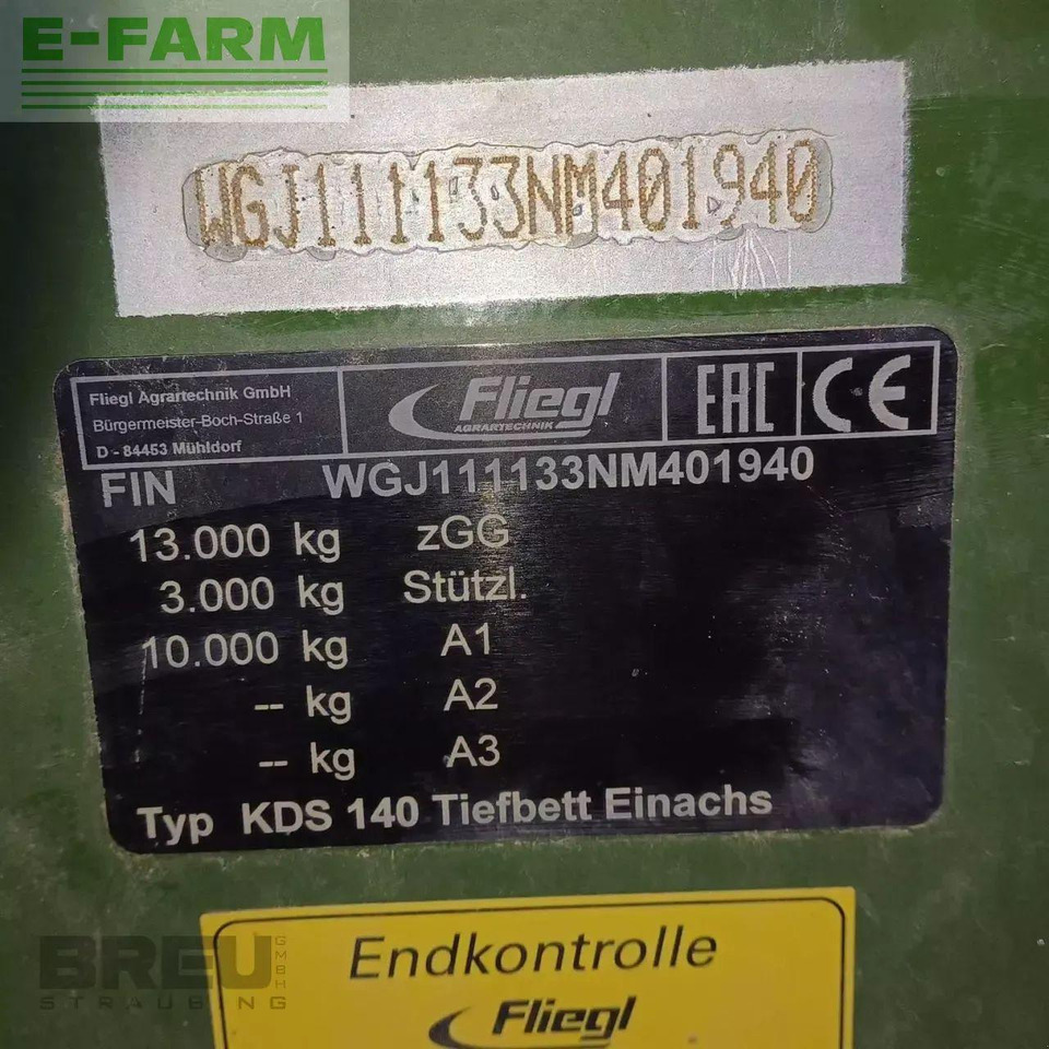Fliegl kds 140 junior - Landwirtschaftlicher Kipper: das Bild 5 Fliegl kds 140 junior - Landwirtschaftlicher Kipper: das Bild 5
