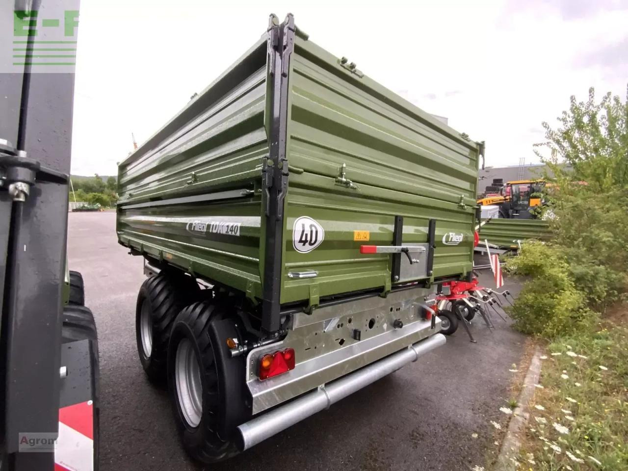 Fliegl tdk 140 - Landwirtschaftlicher Kipper: das Bild 4 Fliegl tdk 140 - Landwirtschaftlicher Kipper: das Bild 4