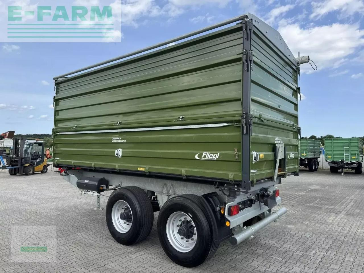 Fliegl tdk 200 - Landwirtschaftlicher Kipper: das Bild 5 Fliegl tdk 200 - Landwirtschaftlicher Kipper: das Bild 5