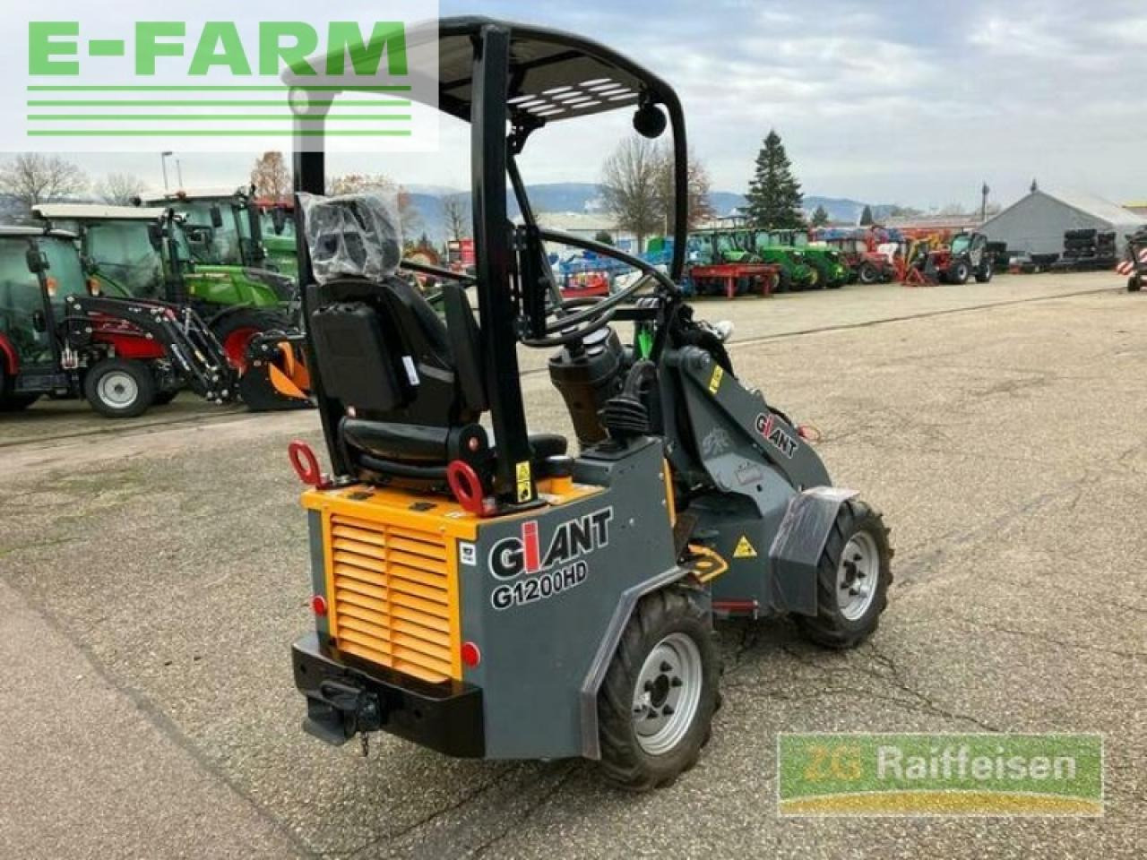 Minibagger Giant g1200: das Bild 9