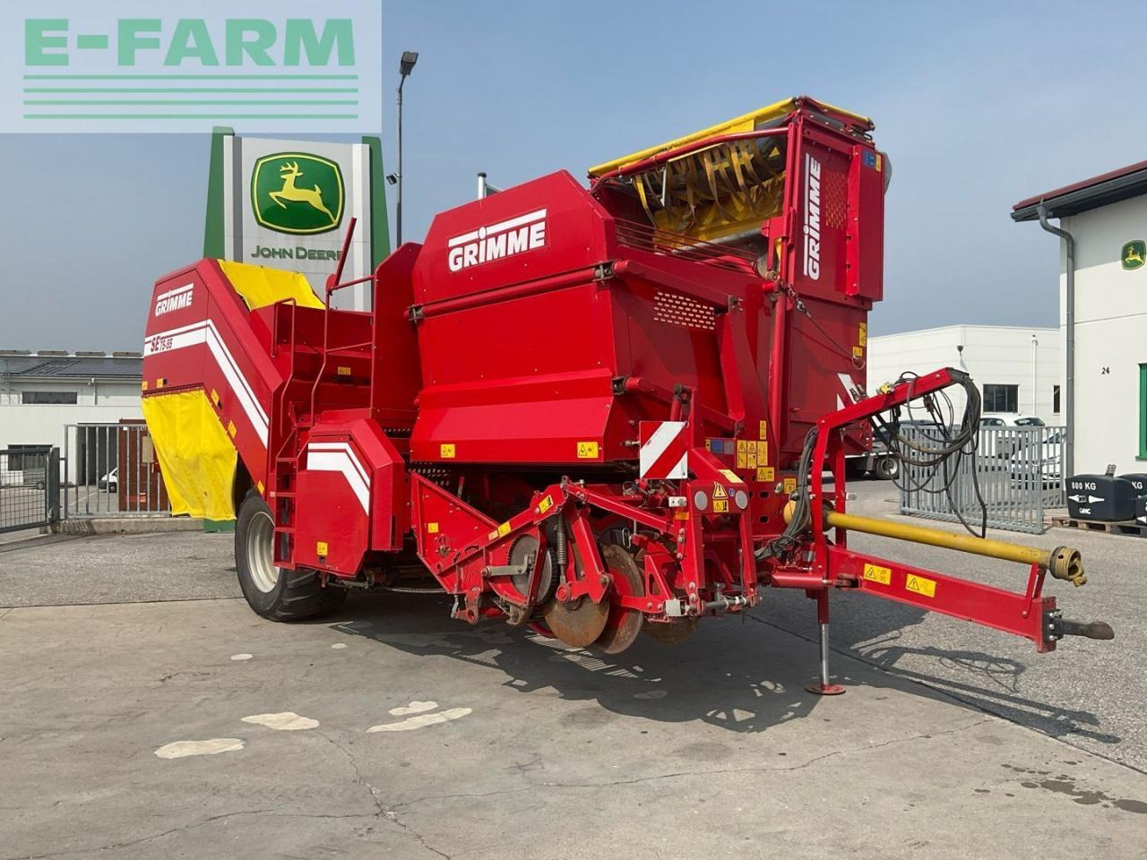 Grimme SE 75 /55 - Kartoffelroder: das Bild 4 Grimme SE 75 /55 - Kartoffelroder: das Bild 4