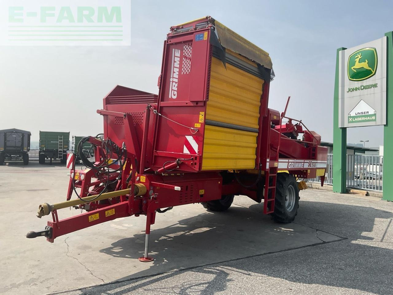 Grimme SE 75 /55 - Kartoffelroder: das Bild 1 Grimme SE 75 /55 - Kartoffelroder: das Bild 1