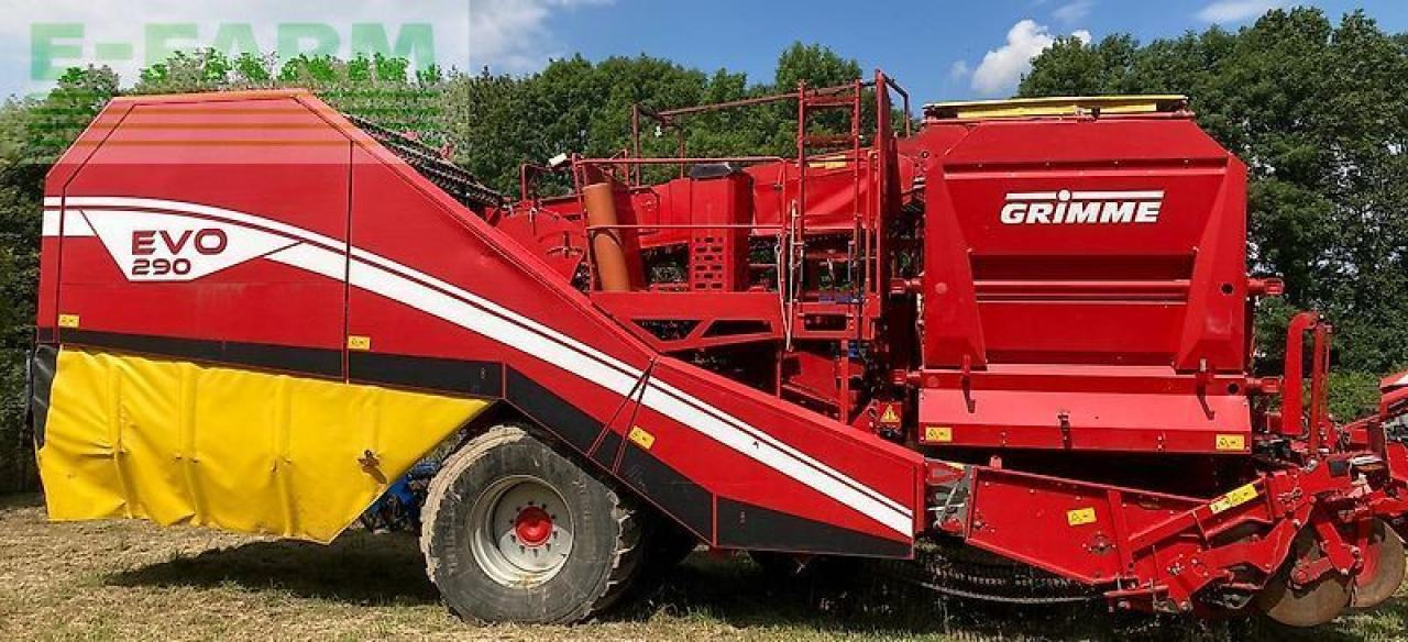 Grimme evo 290 - Kartoffelroder: das Bild 1 Grimme evo 290 - Kartoffelroder: das Bild 1