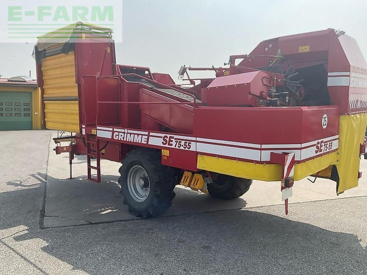 Grimme se 75 /55 - Kartoffelroder: das Bild 4 Grimme se 75 /55 - Kartoffelroder: das Bild 4